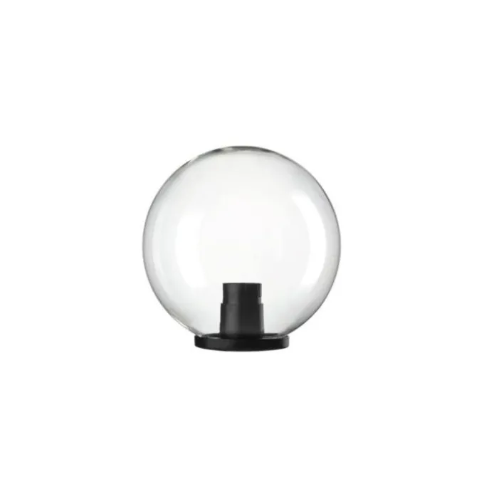Acrilux Sfera Ø 25 cm, completa di base, opale