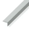 Angolare allum 25x20 inox spazzol 1 mt