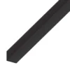 Angolare 40x10x2 pvc nero 1 mt