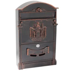 Baltix Cassetta postale parma in alluminio color bronzo