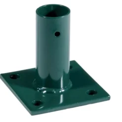 Baltix Piastra in ferro, per pali da 3,4 cm di diametro