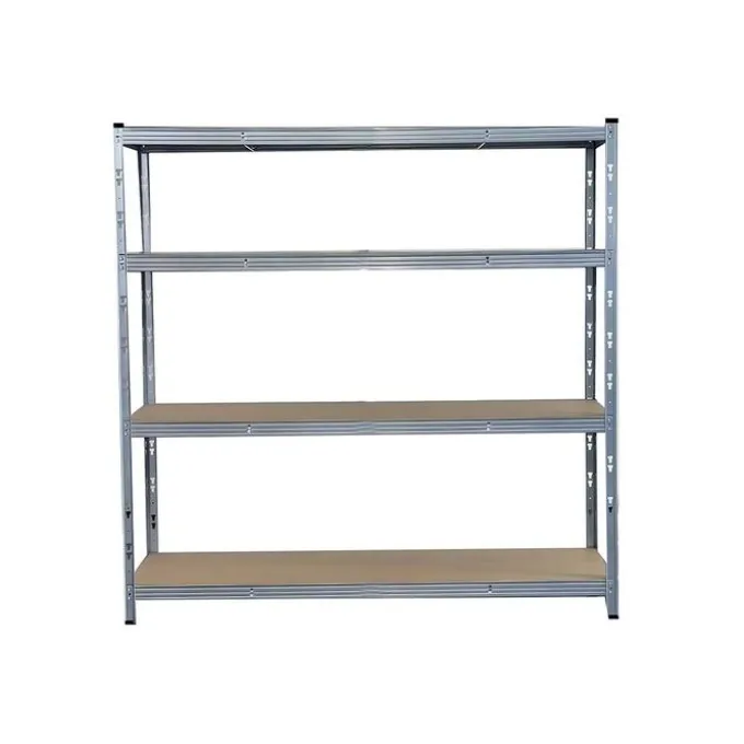 Baltix Scaffale legno metallo 160x60xh.180 cm, 4 ripiani, portata a ripiani 300 kg