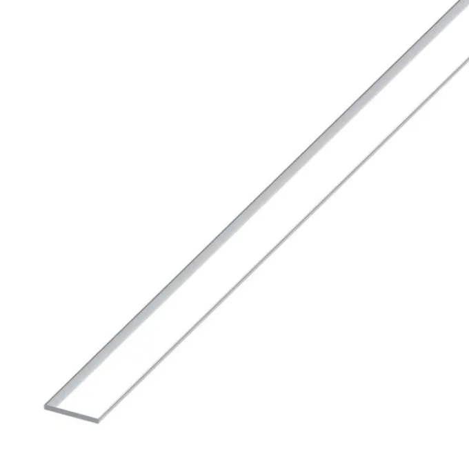 Barra piatta allum 15x2 bril 1mt