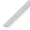 Barra piatta allum 25x2 inox spazzol 1mt