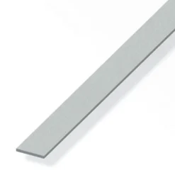 Barra piatta allum 20x2 inox spazzol 1mt