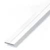 Barra piatta 35.5x3 pvc bco 1 mt