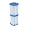 Bestway Filtro a cartuccia Ø 8 cm tipo i, 58093 per pompa piscina da 1.249 lt/h, 2 pezzi