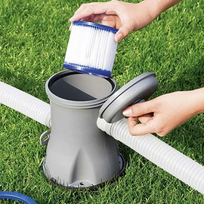 Bestway Filtro a cartuccia Ø 8 cm tipo i, 58093 per pompa piscina da 1.249 lt/h, 2 pezzi