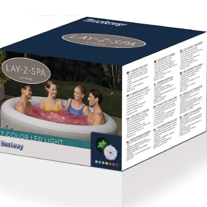 Bestway Luci led multicolore impermeabile per piscina idromassaggio gonfiabile lay-z-spa