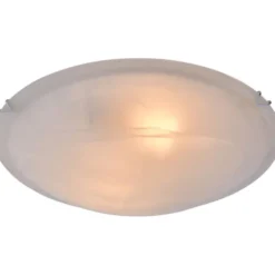 Bion Plafoniera alabastro, Ø 30 cm, e27 40w, colore bianco
