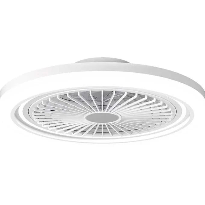 Bion Plafoniera led con ventilatore 40w, Ø 50 cm, 4200 lumen, 6 velocita'