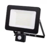 Bion Proiettore 100w, faro a led con sensore di movimento, 4000k luce naturale, 21x21,9x5 cm