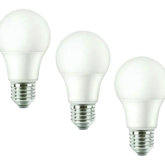 Bion Set 3 lampadine goccia 11w luce calda e27