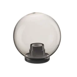 Bion Sfera, Ø 30 cm, in policarbonato, e27, ip44, completa di base, fume'