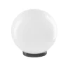 Bion Sfera, Ø 20 cm, in policarbonato, e27, ip44, completa di base, opale