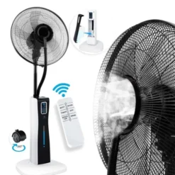Bion Ventilatore nebulizzatore, 75 w, seattle, 40x40xh.125 cm