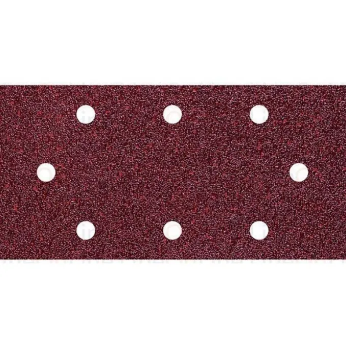 Black+decker Fogli velcro 93x230 mm, forati, grana 120, 5 pezzi