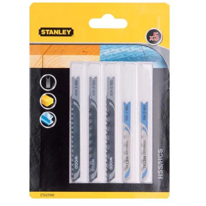 Black+decker Lame legno/metallo-att. u (x5)
