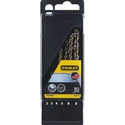 Black+decker Punte cobalto, per metallo, 6 pezzi