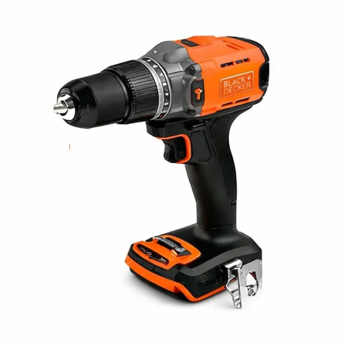 Black+decker Trapano + smerigliatrice 18v brushless, batteria 2,5 ah