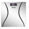 Blake Bilancia pesapersone in vetro temprato, 30x30 cm, max 180 kg, display lcd retroilluminato