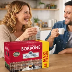 Borbone Caffe Miscela Decisa compatibili con sistema Lavazza A Modo Mio 120pz