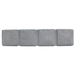 Bordura albione, in pietra, 50x11xh.8 cm, dritta, grigio