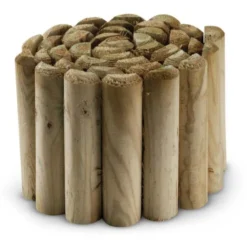 Bordura in legno impregnato, rotolo cm 200xh.20, spessore 5 cm
