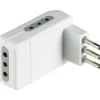Bticino Adattatore corner sp 10a+3pr 10a bco