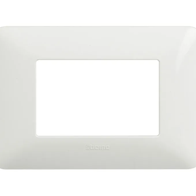Bticino Placca 3p bianco matix