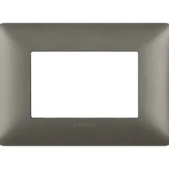 Bticino Placca 3p iron matix