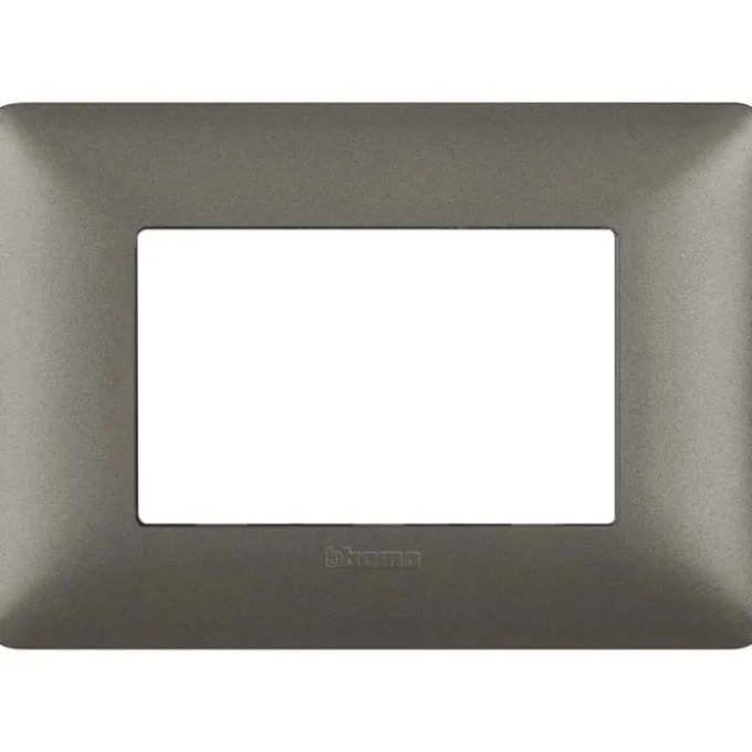 Bticino Placca 3p iron matix