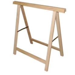 Cavalletto in legno di faggio misura 750x750x42/18