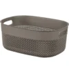 Cesta filo basket curver, misura s 27x22xh15 cm, colore grigio