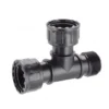 Claber Raccordo a t 1" femmina x 1" femmina x 1" maschio