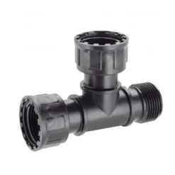 Claber Raccordo a t 1" femmina x 1" femmina x 1" maschio