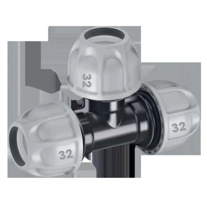 Claber Raccordo a t, per tubi da 1" (32 mm)