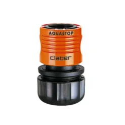 Claber Raccordo automatico con aquastop 3/4"