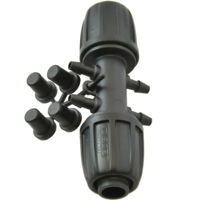 Claber Raccordo per tubo 16 mm, 4 uscite