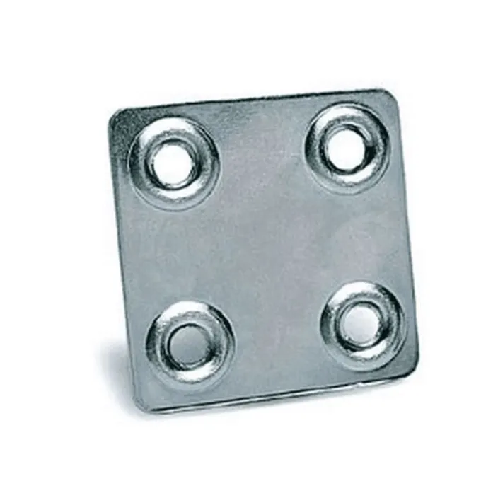 Comferut Lastrina quadra ferro zincata40x40
