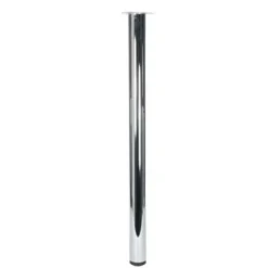 Comferut Piede arredamento d.80 h.870 cromo