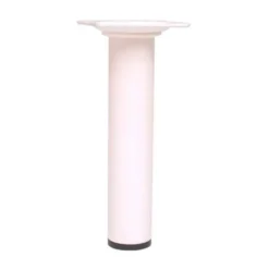 Comferut Piede ferro fisso d.30 h.700 bianco