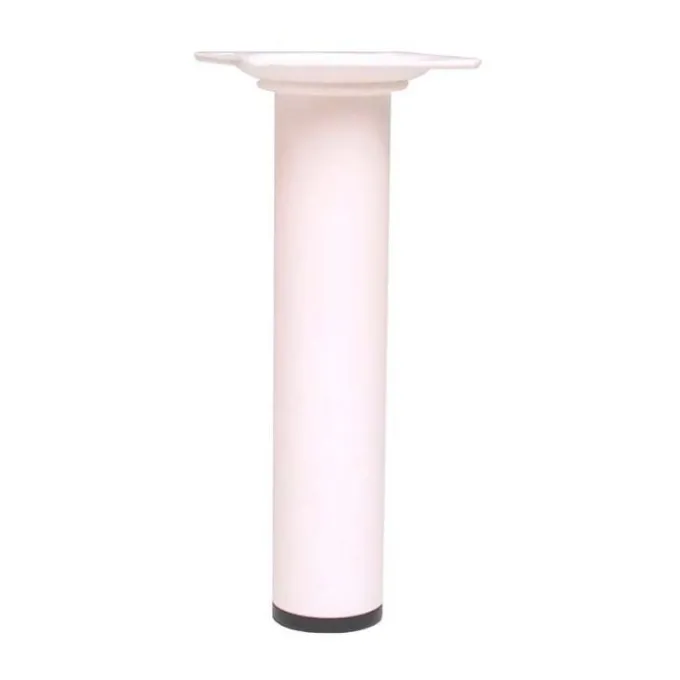 Comferut Piede ferro fisso d.30 h.700 bianco