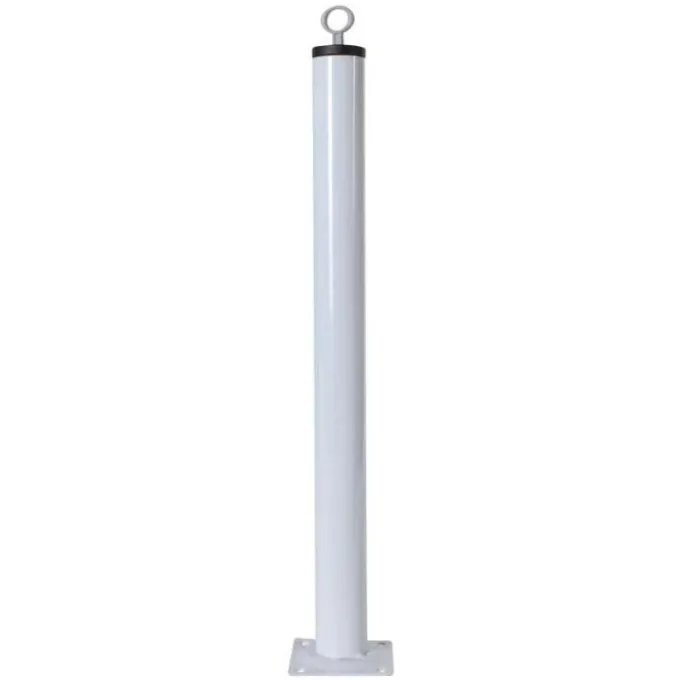 Comferut Piede ferro fisso d.30 h.350 bianco