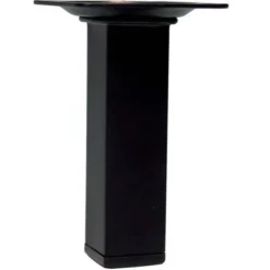 Comferut Piede ferro fisso 25x25 h.700 nero