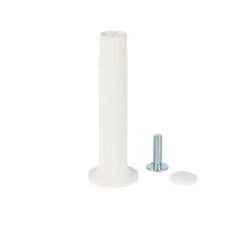Comferut Piede per cucina abs bianco h.150