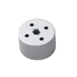 Comferut Piedino tondo d80 h45 alluminio