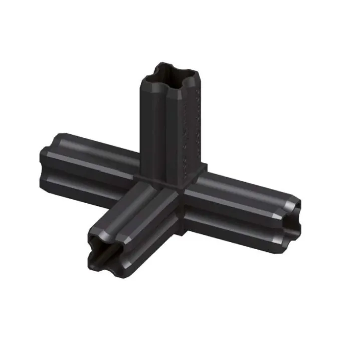 Congiunzione a nodo d.23.5 mm nero