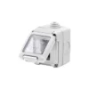Contenitore da parete gewiss ip55, 1 posto