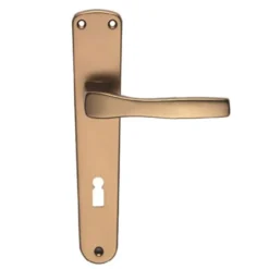 Cottali Maniglia su placca Ø90 mm thea all.bronzo